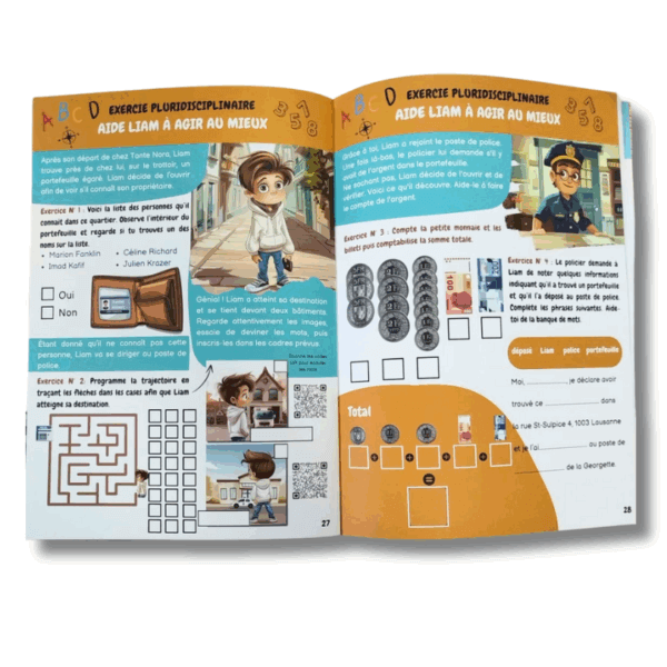 Magazine pour enfant à la découverte du métier de policier 2024-8 – Image 4