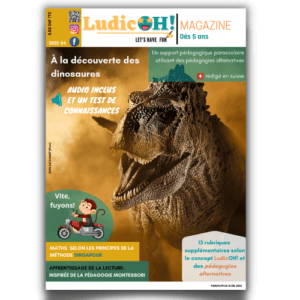 magazine pour enfants sur les dinosaures