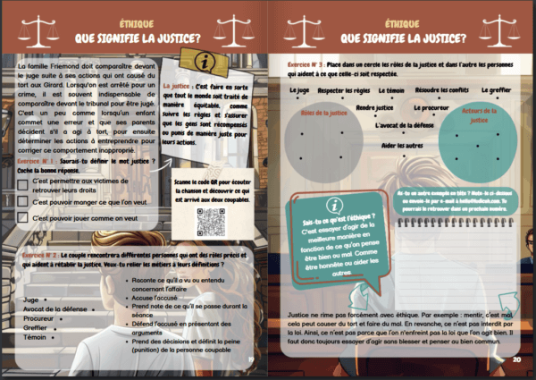 Magazine pour enfant à la découverte du métier de policier 2024-8 – Image 2
