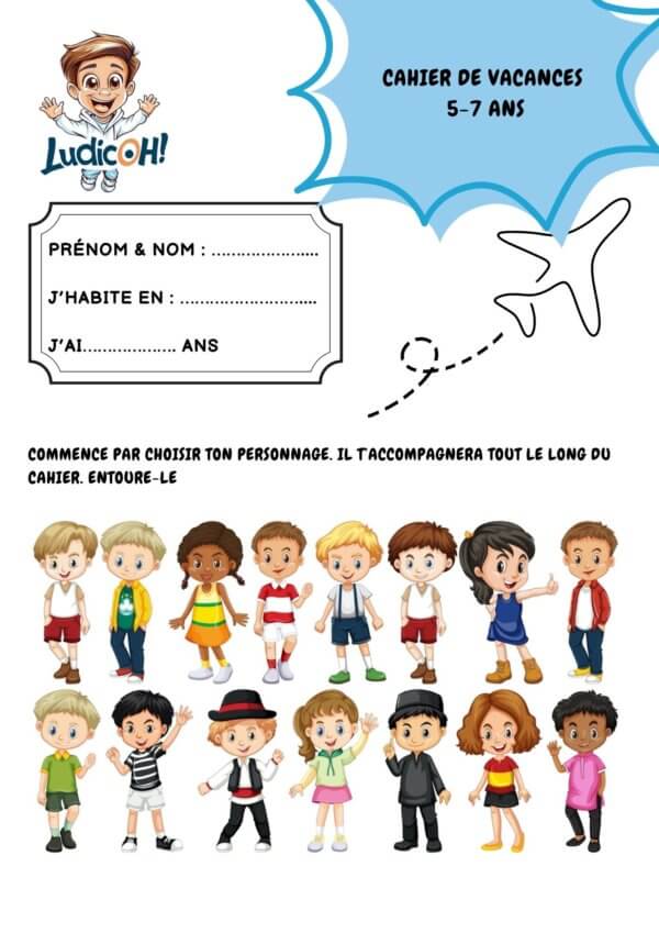 Cahier de vacances LudicOH! (5-7 ans) – Un voyage éducatif au Canada – Image 5