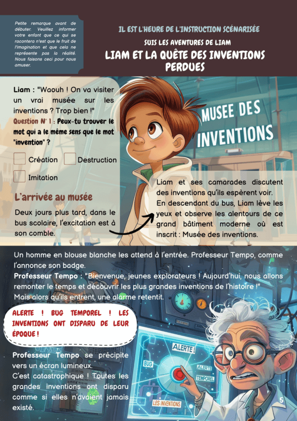 Magazine pour enfant sur les inventions qui ont changé le monde – Image 3