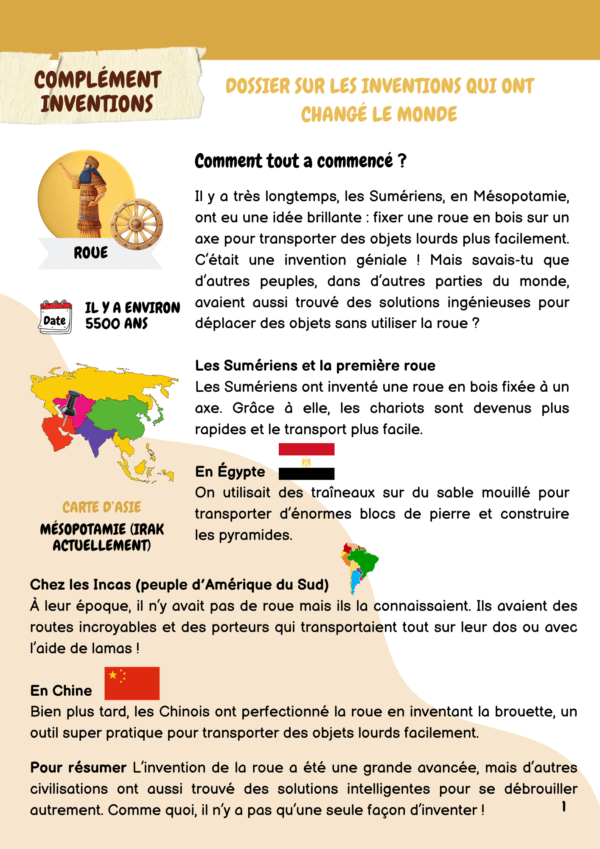 Magazine pour enfant sur les inventions qui ont changé le monde – Image 9