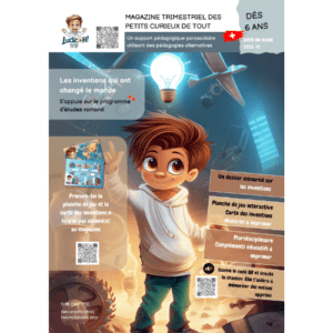 Magazine pour enfant sur les inventions qui ont changé le monde