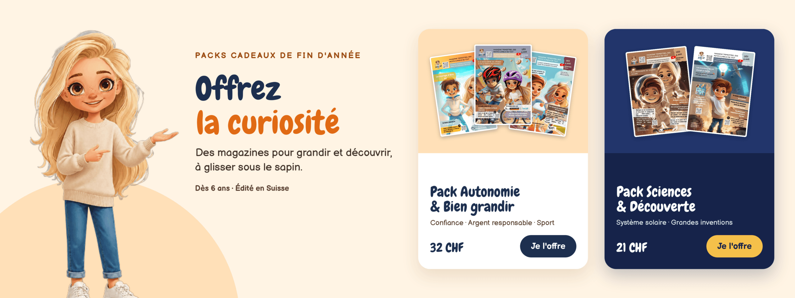 Les packs cadeaux LudicOH! de fin d'année